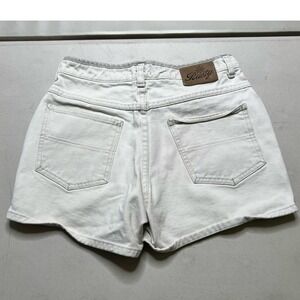 Rusty Denim Shorts Womens 5 White Vintage High Waisted Made in USA Surf Skate